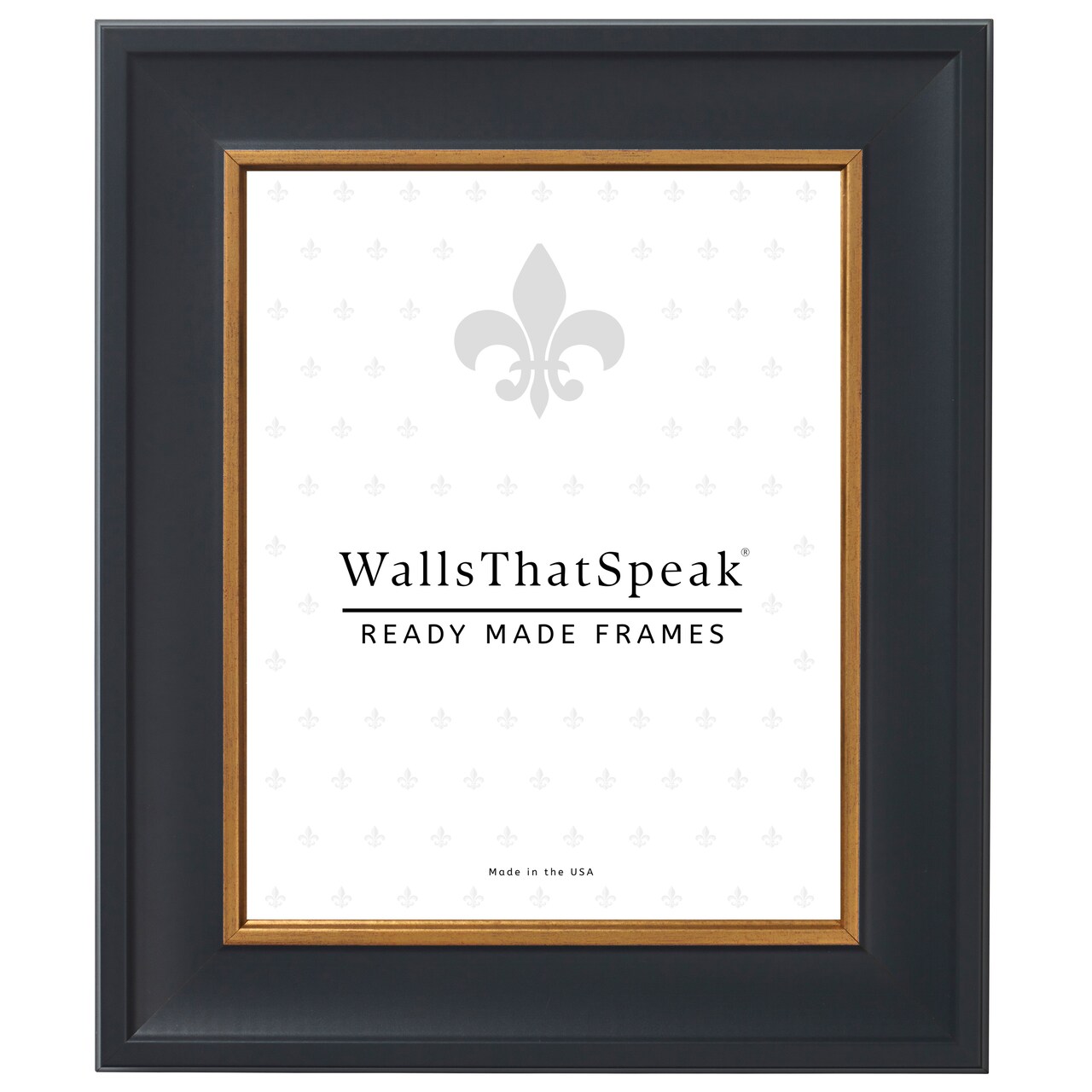 24x36 Picture Frame, Martin 2 Inch MDF Moulding, Wall Display Frame for Art, Posters, or Photos by wallsthatspeak